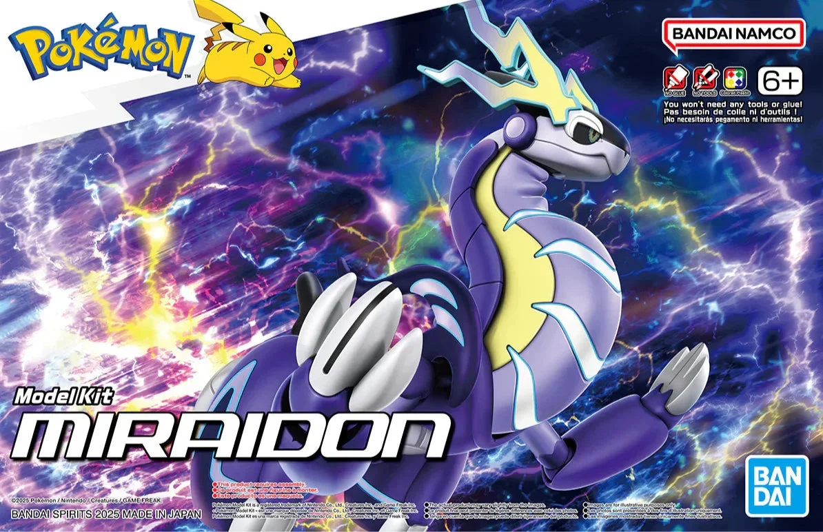 Bandai Pokémon Miraidon 2808123 - Bandai Namco