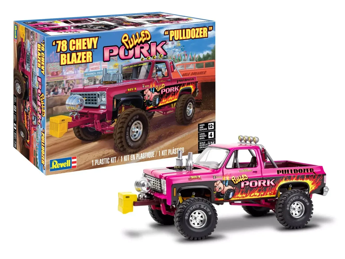 1/24 Revell-Monogram '78 Chevy Blazer Pulldozer 4532