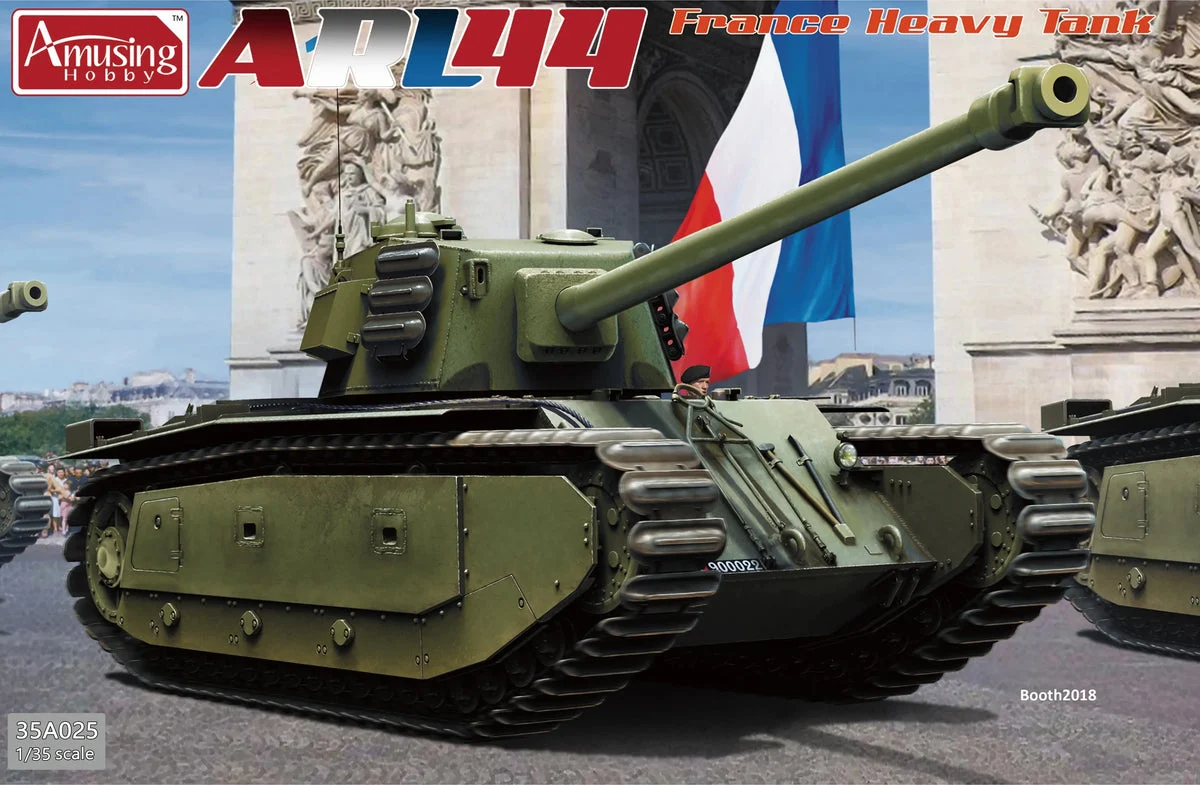 1/35 Amusing Hobby ARL44 French Heavy Tank 35A025