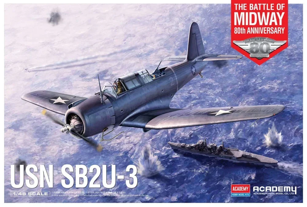 1/48 Academy USN SB2U-3 "The Battle of Midway" 80th Anniversary 12350