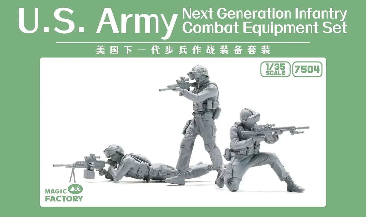 1/35 Magic Factory U.S. Army Combat Equipment Set 7504 - Magic Factory Models