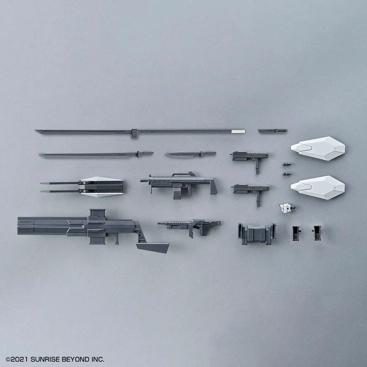 1/72 Bandai HG Kyokai Senki Amaim Warrior at the Borderline Weapon Set 2621333 - Bandai Namco