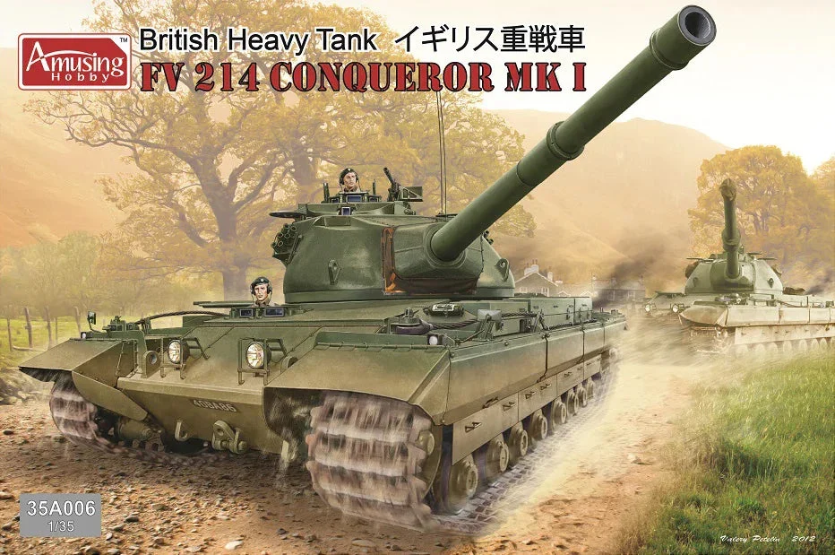 1/35 Amusing Hobby British Heavy Tank FV214 Conqueror Mk I 35A006