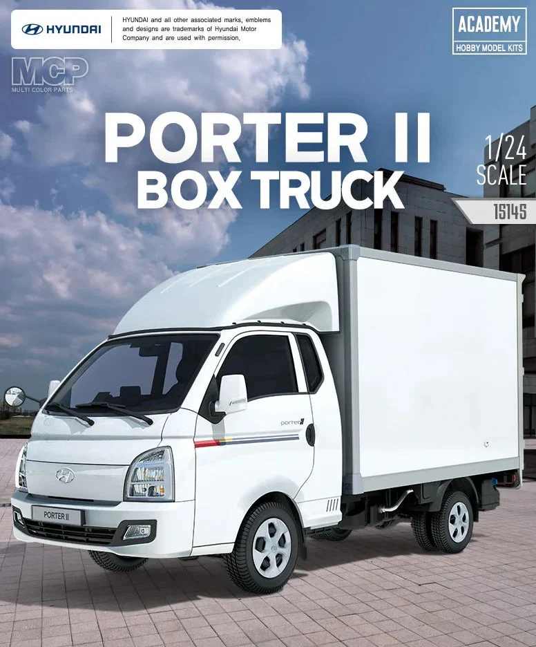 1/24 Academy Porter II Box Truck 15145 - Academy Models