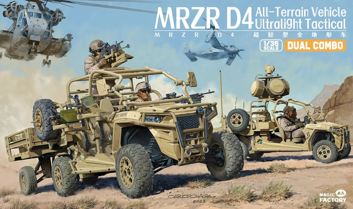 1/35 Magic Factory MRZR D4 All Terrian Vehicle 2005 - Magic Factory Models