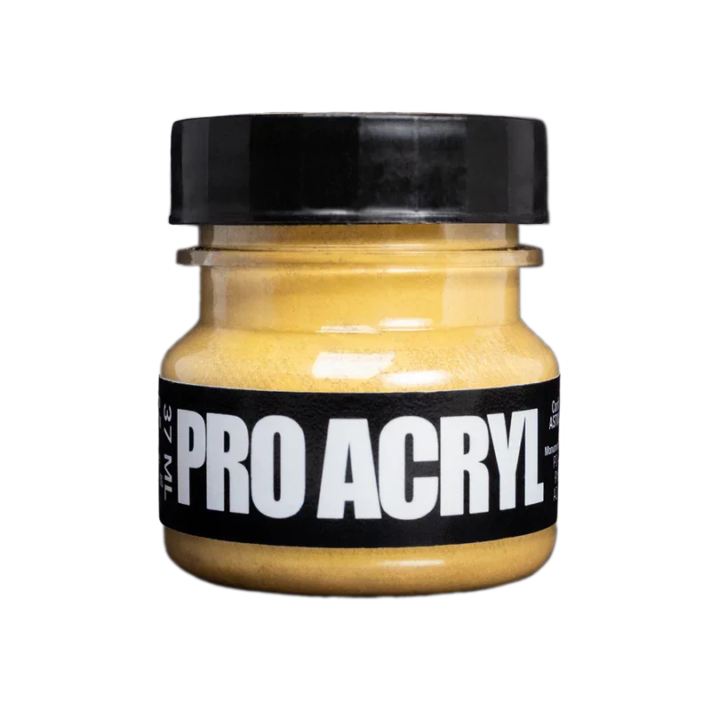Pro Acryl Weathering Pigments Yellow Iron Oxide – 04 - Monument Hobbies