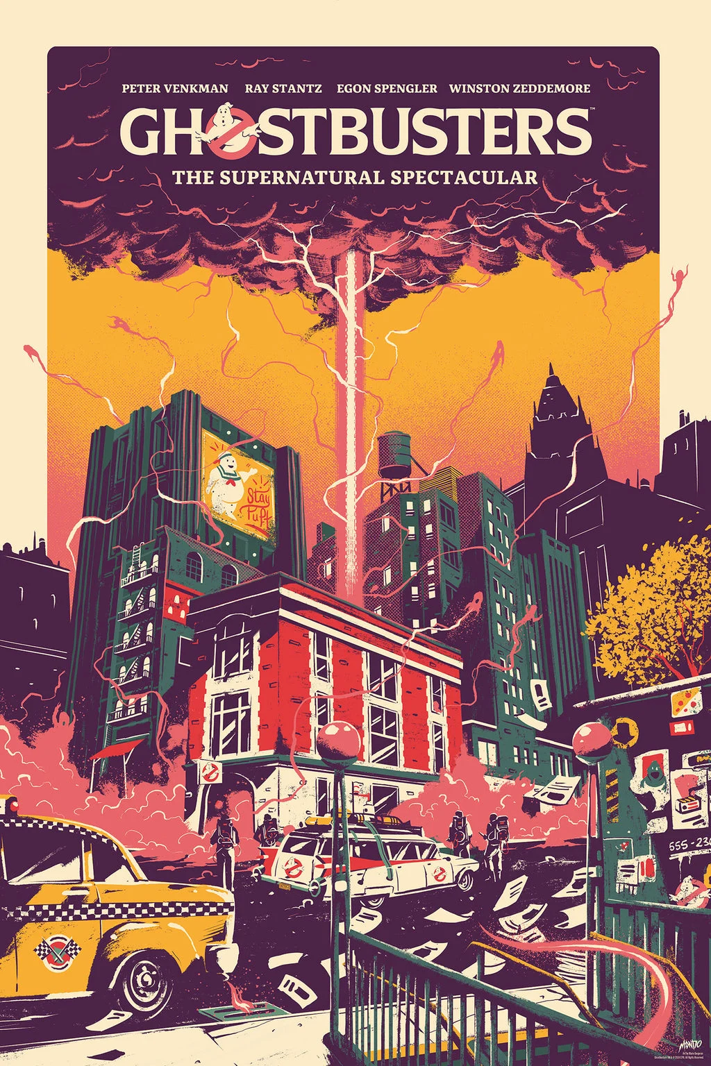 Ghostbusters Poster - Marie Bergeron