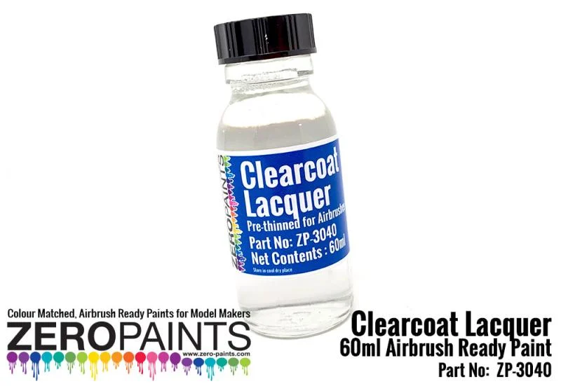 Zero Paints Clearcoat Lacquer - ZP-3040