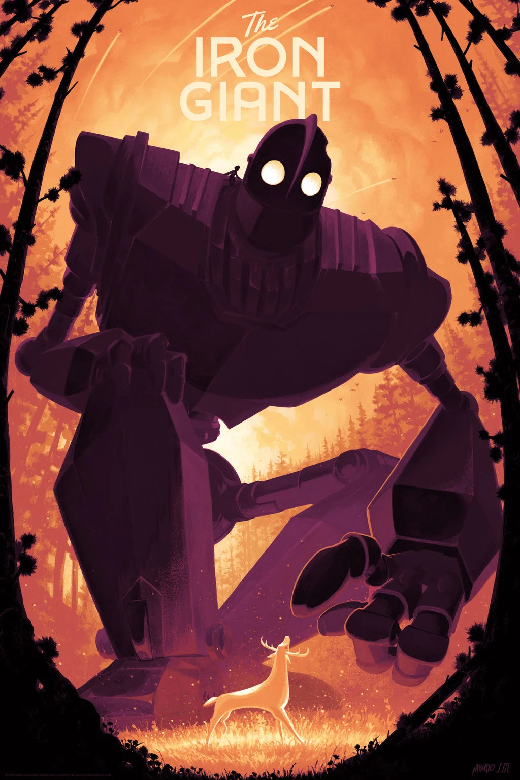 The Iron Giant Poster - Serena Malyon