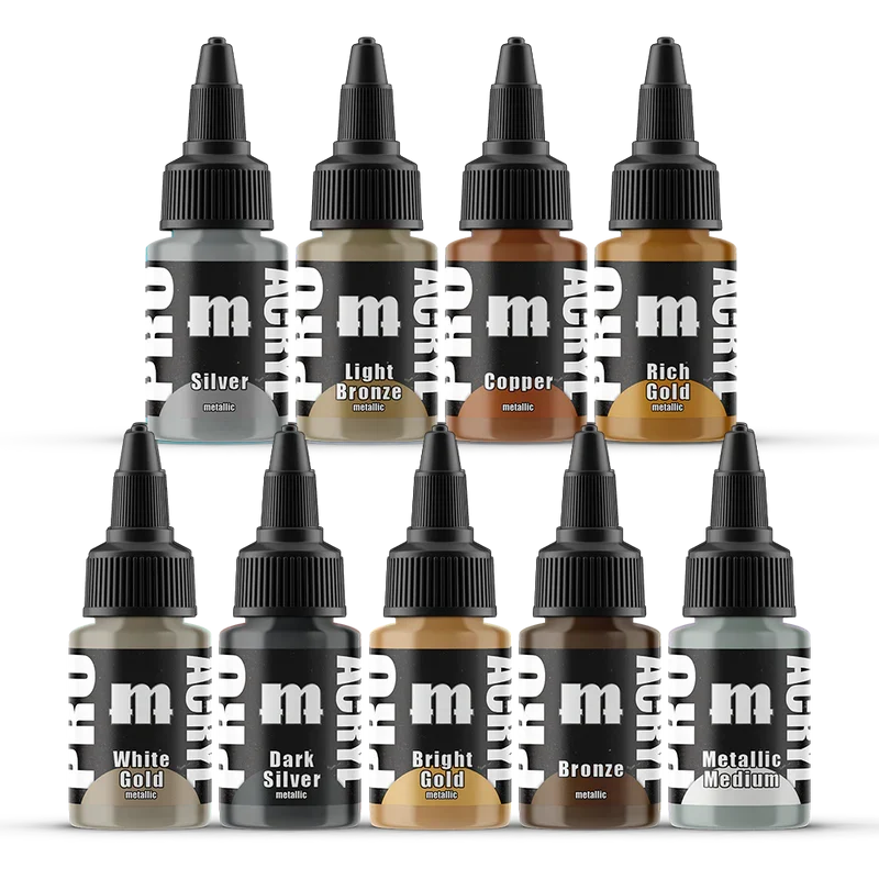 Pro Acryl Expansion Set Metallic Set - Monument Hobbies