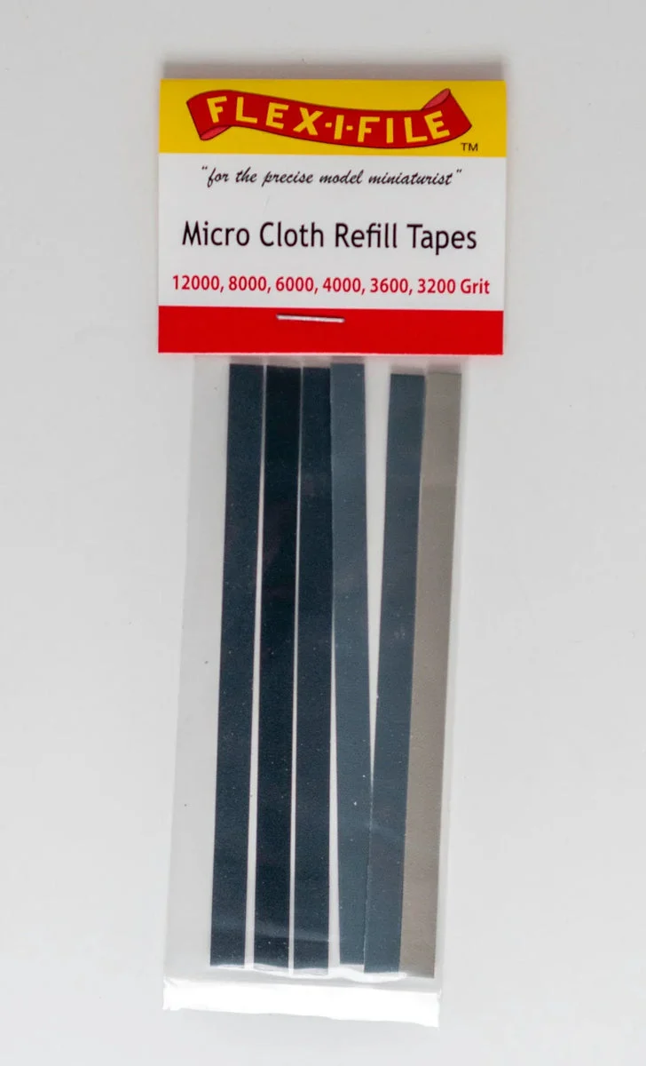 Alpha Abrasives Micro Refill Cloth Abrasive Tapes Assorted - #3211