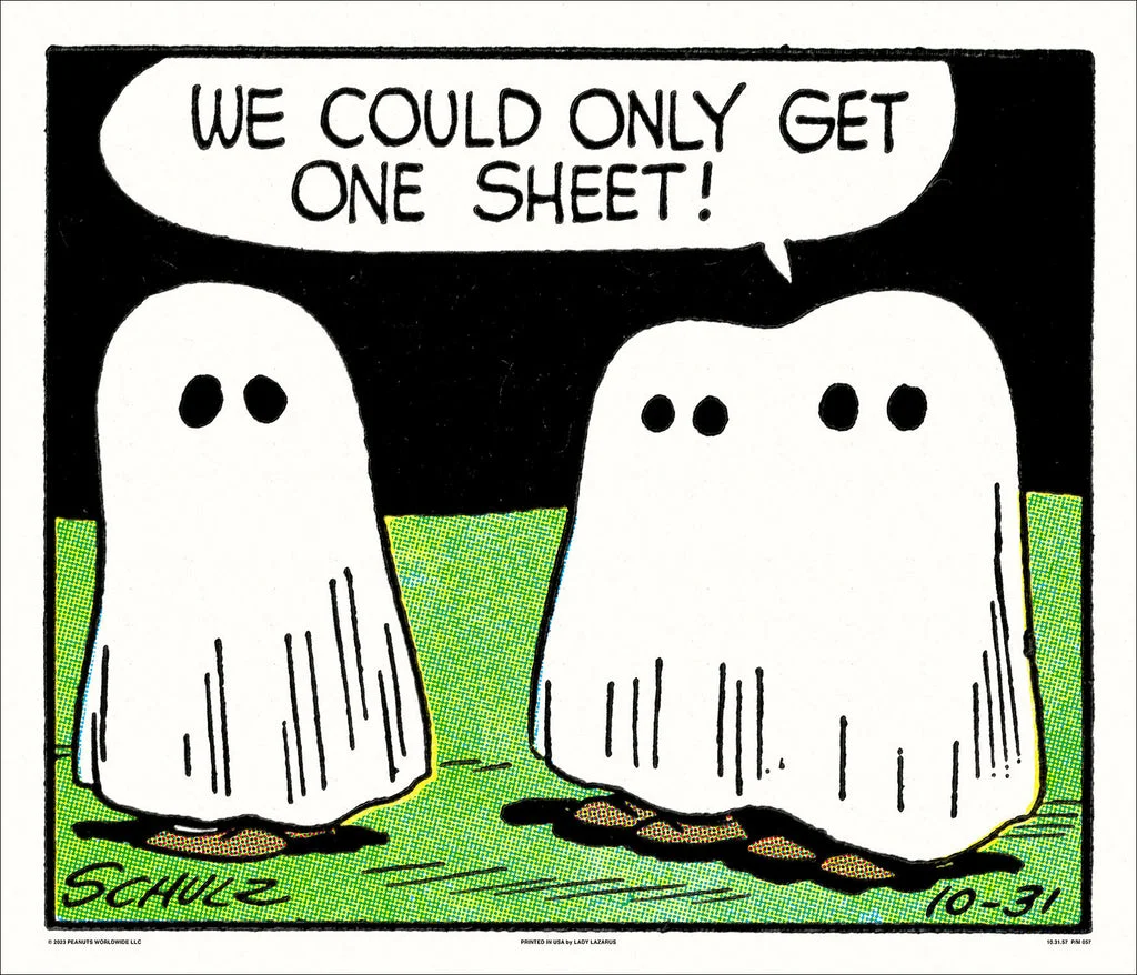 Peanuts One Sheet Poster - Charles Schulz