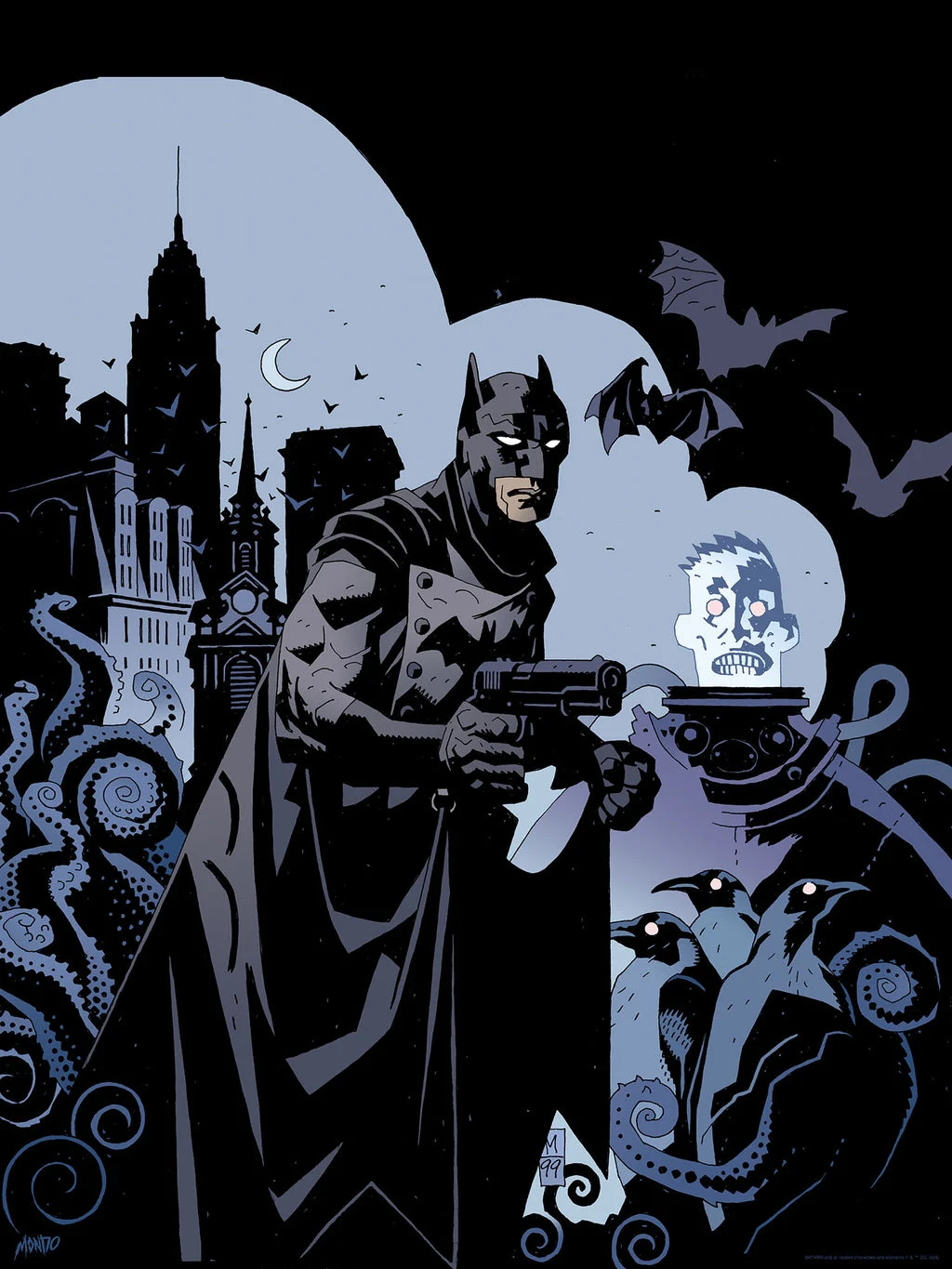 Batman: The Doom That Came to Gotham #1 Poster - Mike Mignola