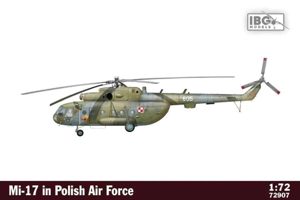 1/72 IBG Model Model Mi17 in Polish Air Force 72907 - IBG Models