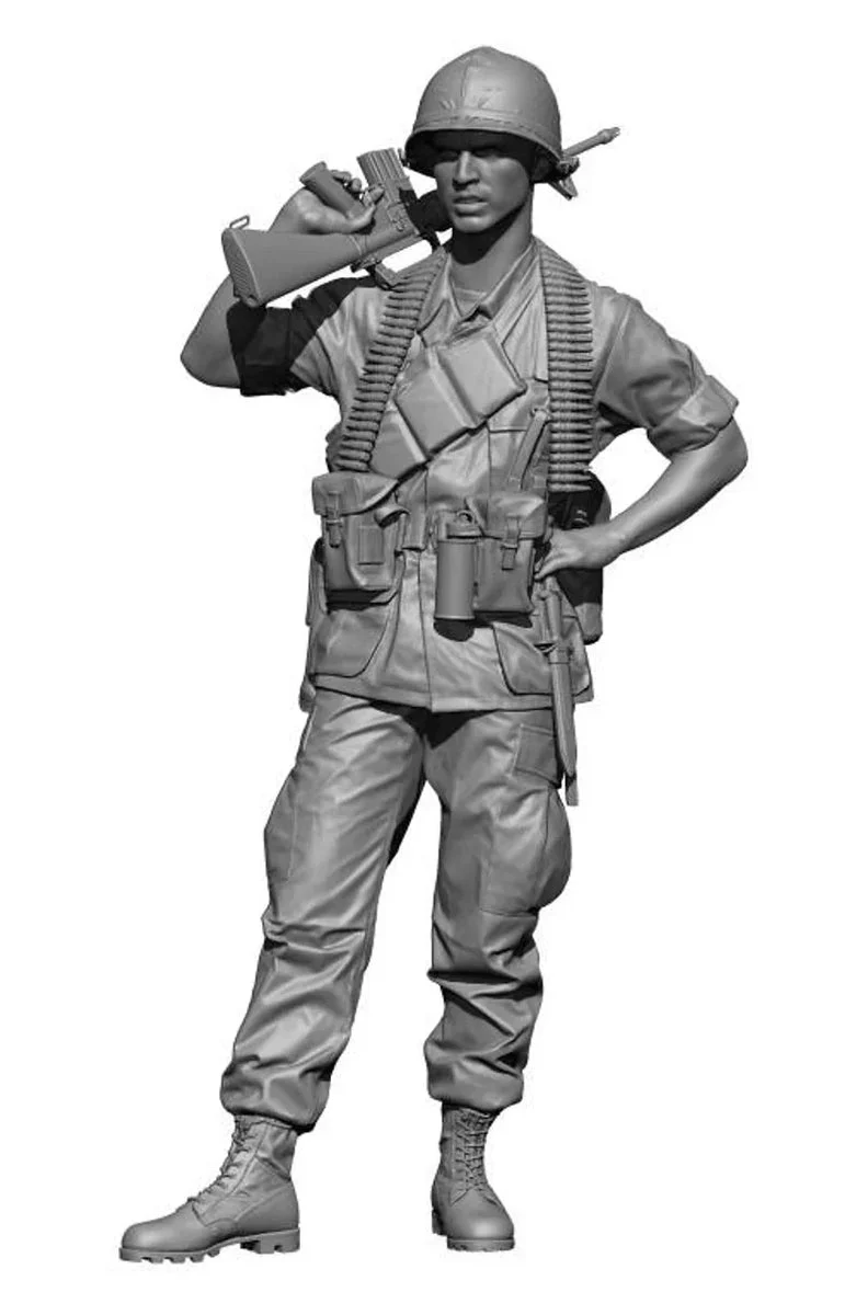 1/35 H3 Models Vietnam War US Rifleman1 3D Printed Figure 35099