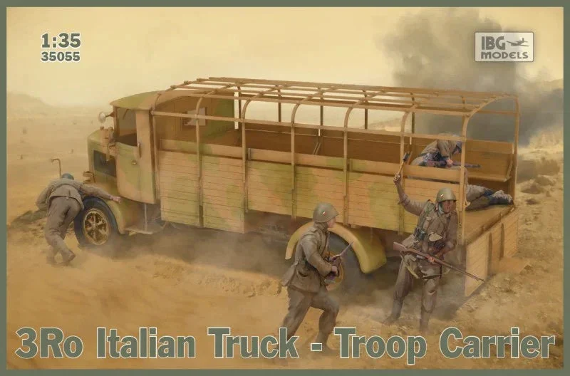 1/35 IBG Model 3Ro Italian Truck Troop Carrier 35055 - IBG Models