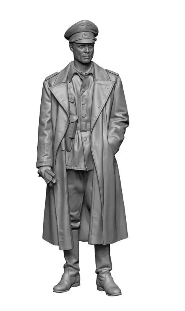 1/35 H3 Models WWII Wehrmacht Officer Coat ver 3D Printed Figure 35118