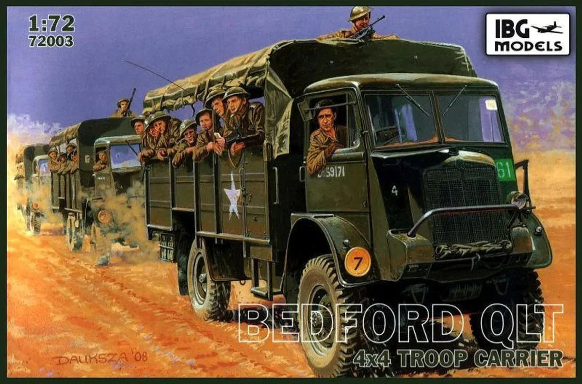 1/72 IBG Model Bedford QLT 4x4 Troop Carrier 72003 - IBG Models