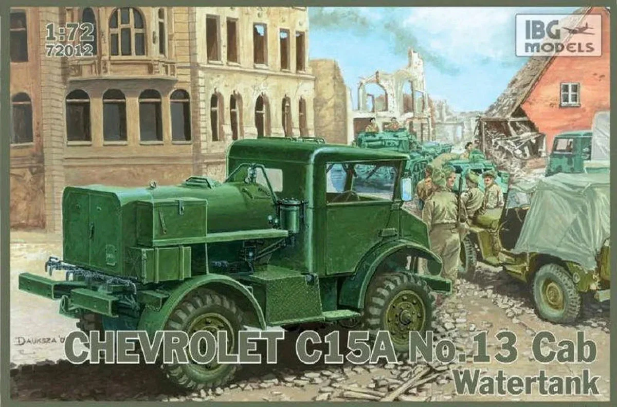 1/72 IBG Model Chevrolet C.15A No.13 Cab Watertank 72012 - IBG Models