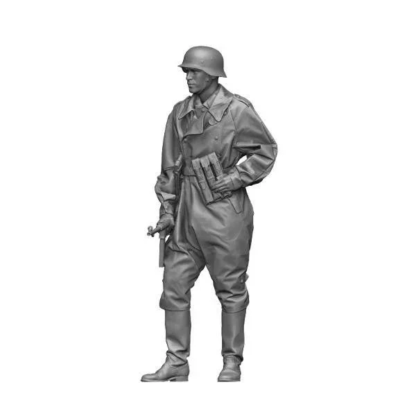 1/48 H3 Models WWII German Motorcyclist 3D Printed Figure 48020
