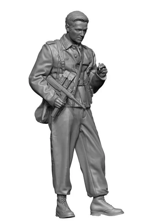 1/48 H3 Models WWII German Fallschirmjager 3D Printed Figure 48063