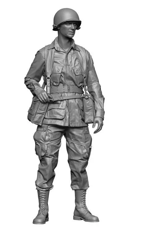 1/48 H3 Models WWII US Para Doc 3D Printed Figure 48104