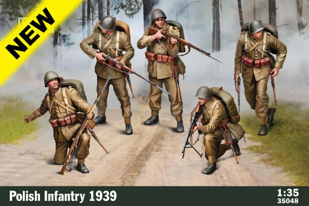 1/35 IBG Model Polish Infantry 1939 (Figure Set) 35048 - IBG Models