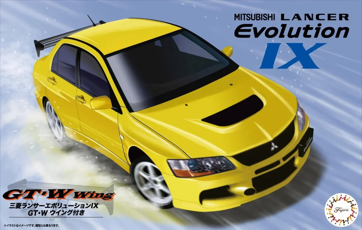 1/24 Fujimi Mitsubishi Lancer Evolution IX GSR (w/GT Wing) 048024