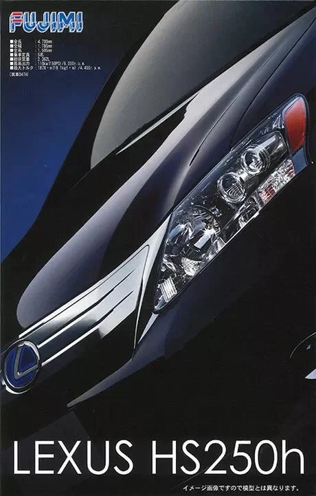 1/24 Fujimi Lexus HS250h Hybrid Luxury 4-Door Car 3827