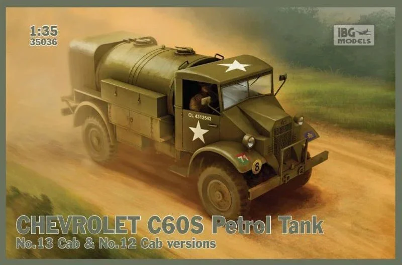 1/35 IBG Model Chevrolet C60S Petrol Tank (Cabs 12 and 13) 35036 - IBG Models