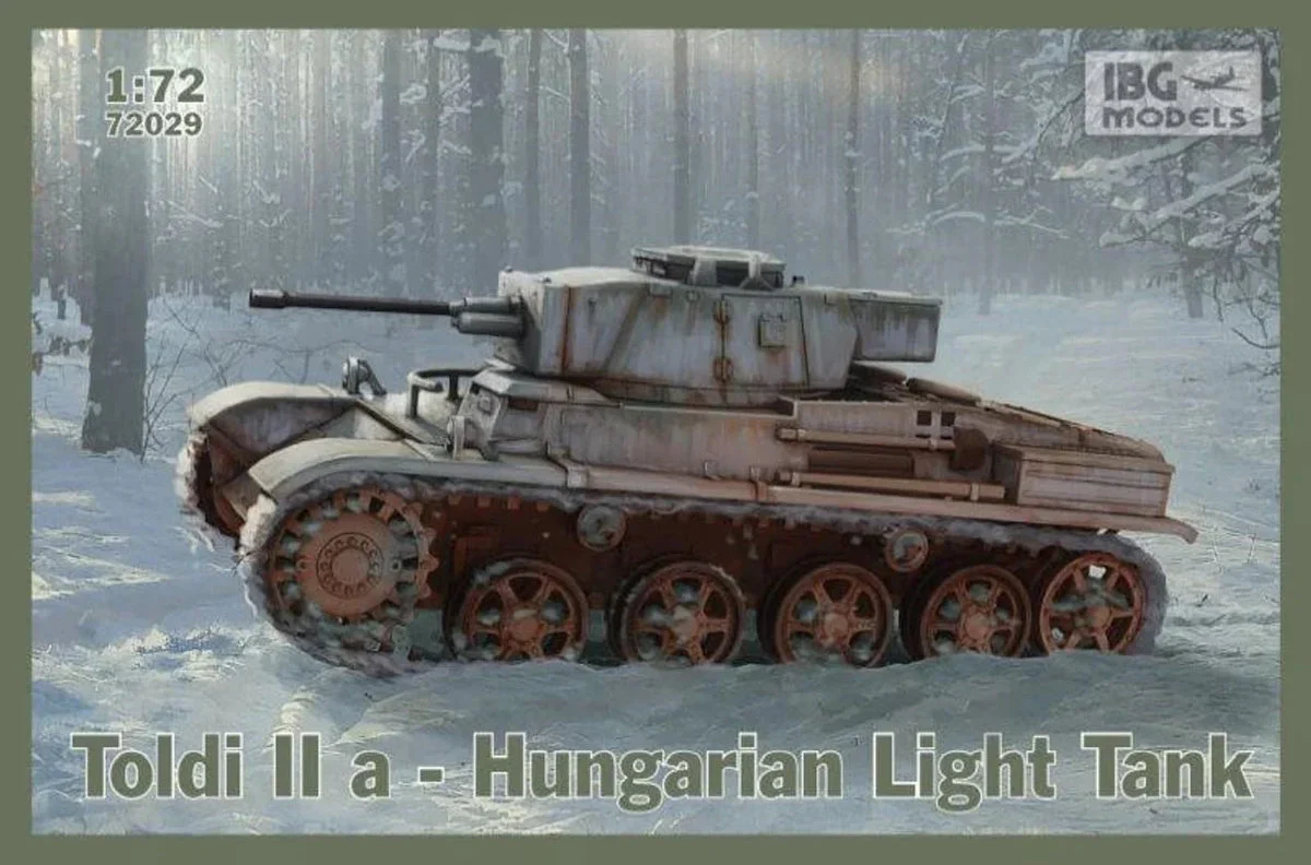 1/72 IBG Model Toldi II A Hungarian Light Tank 72029 - IBG Models