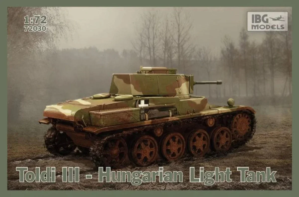 1/72 IBG Model Toldi III Hungarian Tank 72030 - IBG Models