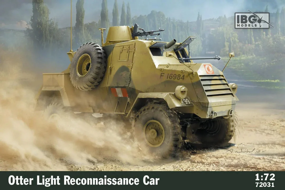 1/72 IBG Model Otter Light Reconnaissance Car 72031 - IBG Models