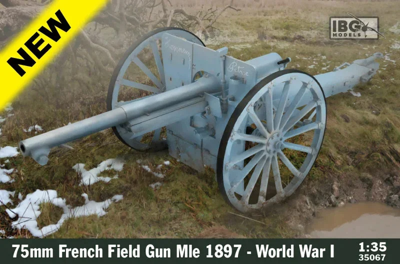 1/35 IBG Model 75mm French Field Gun Mle 1897 - World War I 35067