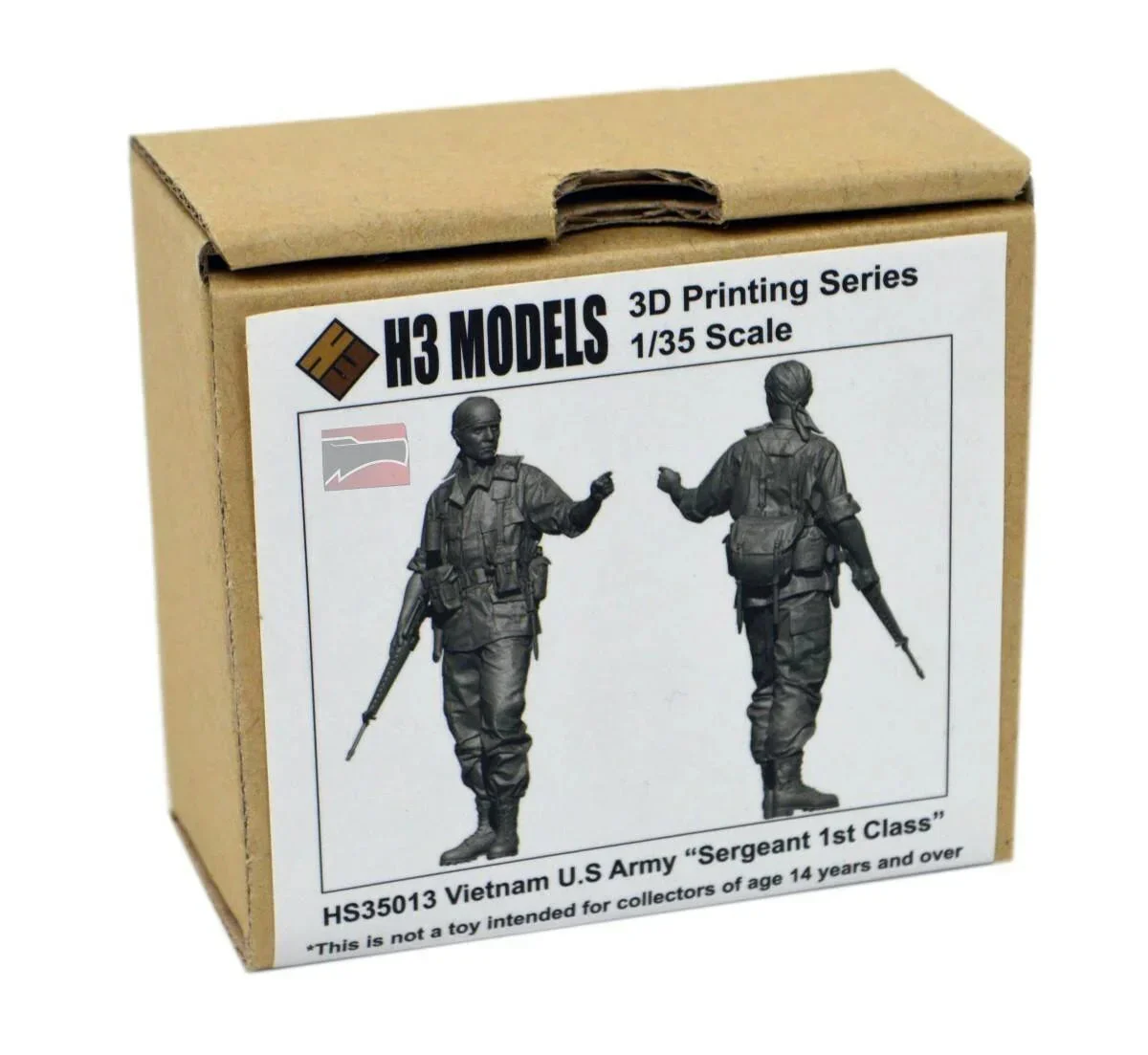 1/35 H3 Models Vietnam US Army Sergeant First Class Resin Model Kit 35013