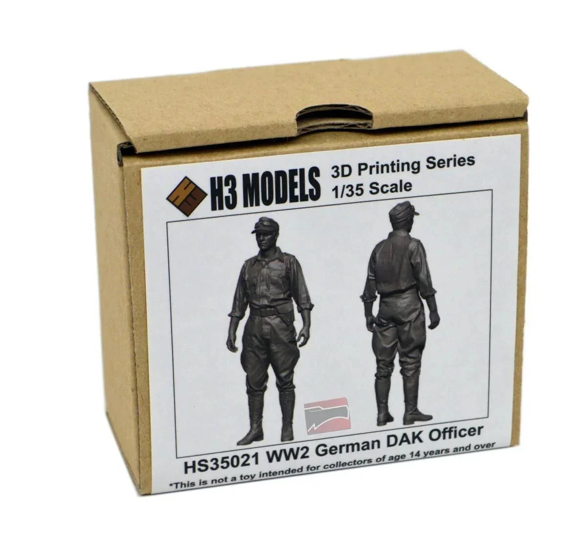 1/35 H3 Models WWII German DAK Officer Resin Model Kit 35021