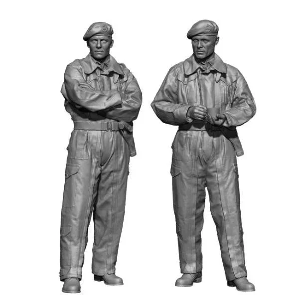 1/35 H3 Models WWII British Tank Crew Set 35038