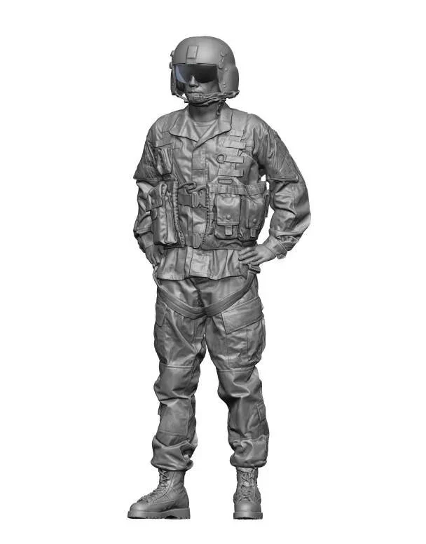 1/48 H3 Models Rotorhead Helicopter Pilot 48010