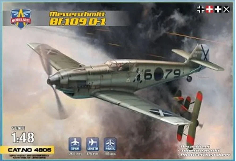 1/48 Modelsvit Messerschmitt Bf.109 D-1 4806