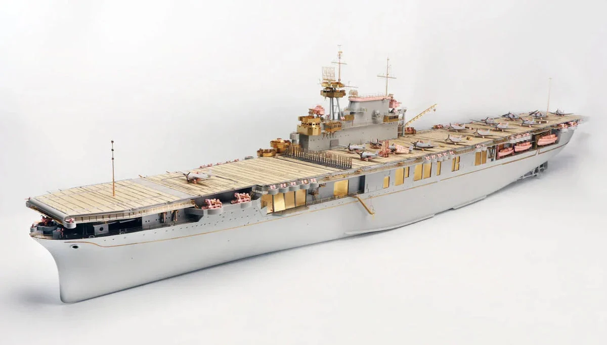 1/200 KA Models USS CV-6 Enterprise DX w/ Full Wooden Deck for Trumpeter MD20022