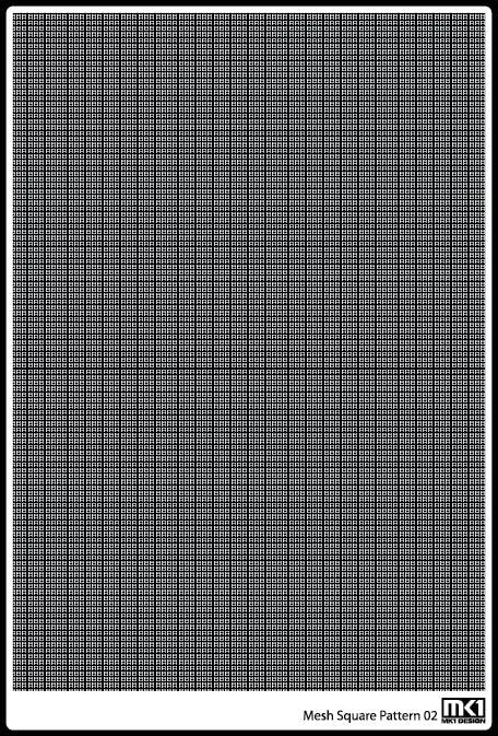 KA Models Square Pattern Mesh B 0.3mm X 0.3mm KA00002