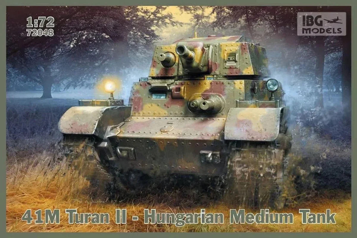 1/72 IBG Model 41M Turan II Hugarian Medium Tank 72048 - IBG Models