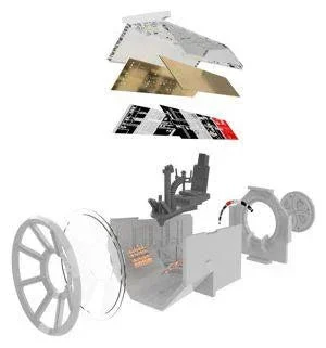 Paragrafix Gun Ports for MPC Millennium Falcon Kit 253