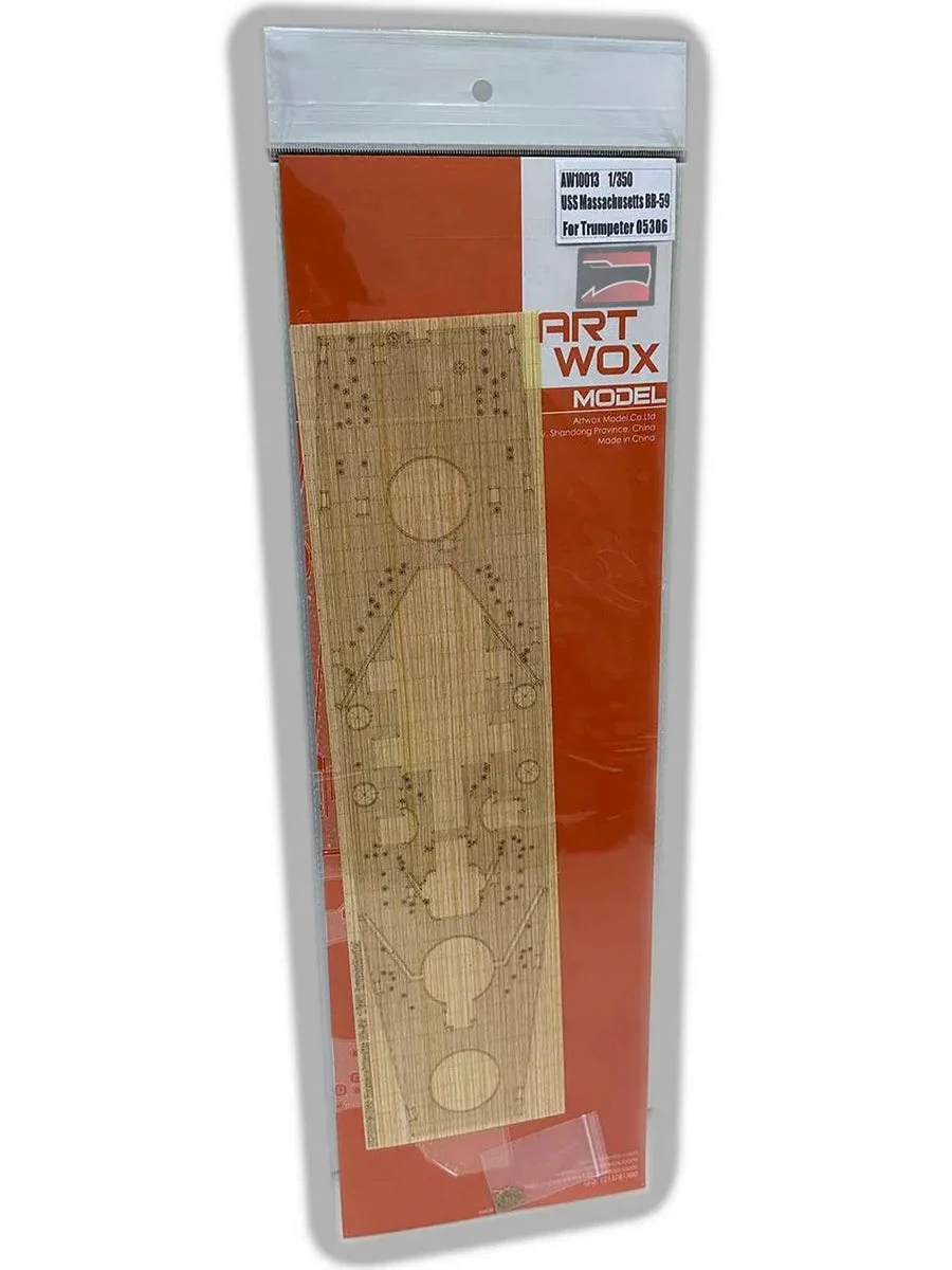1/350 Artwox USS Massachusetts BB-59 Wood Deck 10013