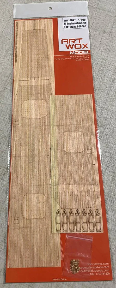 1/350 Artwox IJN Aircraft Carrier Zuikaku 1944 Wood Deck 10027