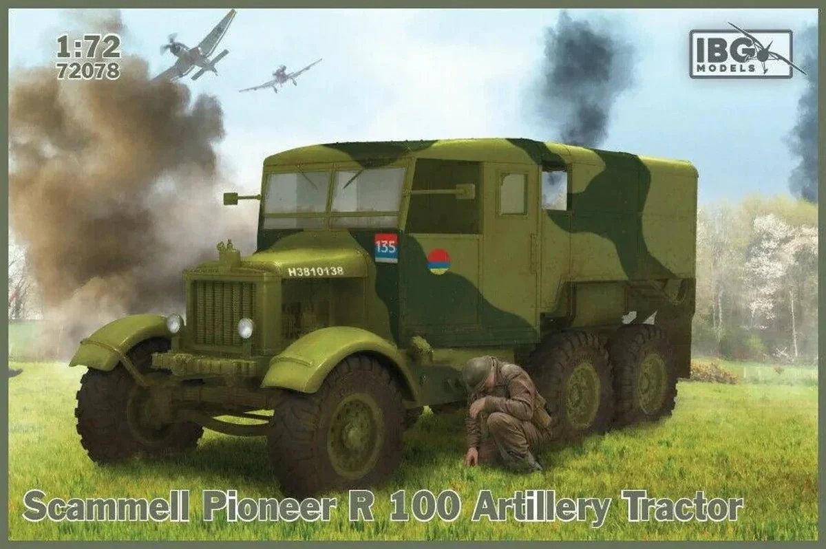 1/72 IBG Model Scammell Pioneer R 100 Artillery Tractor 72078 - IBG Models