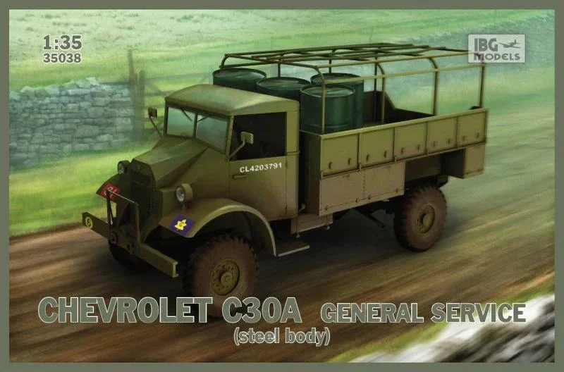 1/35 IBG Model Chevrolet C30A General Service (Steel Body) 35038 - IBG Models