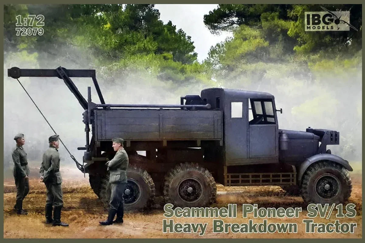 1/72 IBG Model Scammell Pioneer SV/1S Heavy Breakdown Tractor 72079 - IBG Models