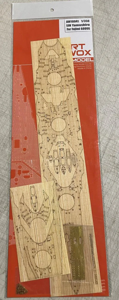 1/350 Artwox IJN Yamashiro Wood Deck 10041
