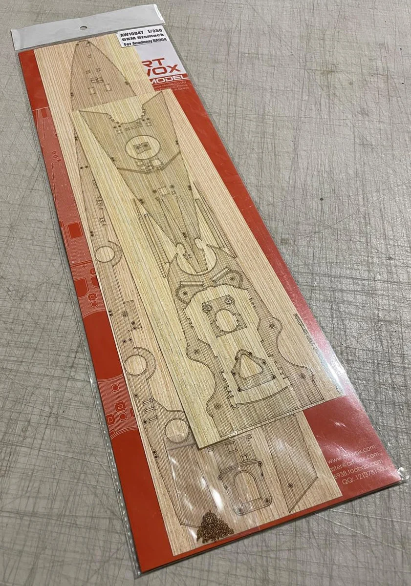 1/350 Artwox DKM Bismack Wood Deck 10047